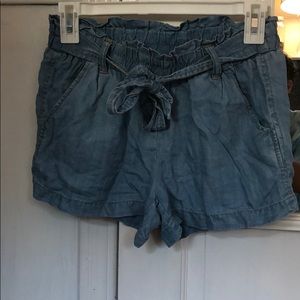 Soft blue shorts